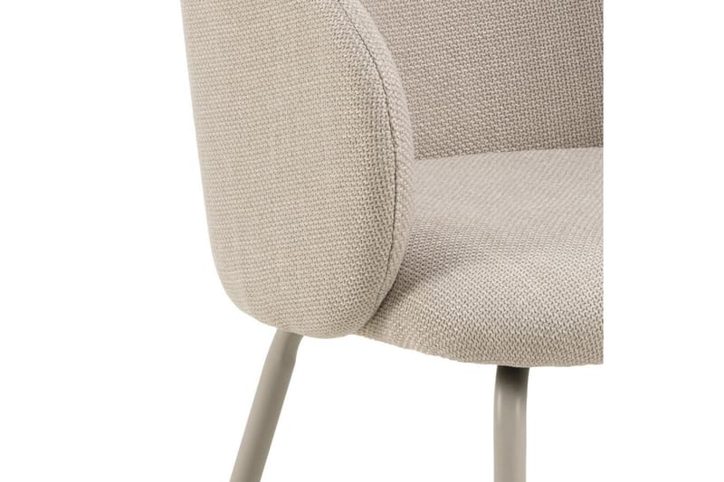Sarad Lenestol - Beige - Møbler - Stoler & lenestoler - Spisestuestoler & kjøkkenstoler