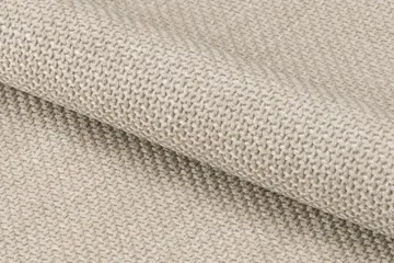 Sawako Spisestol & Kjøkkenstol i Stoff med Metallben - Beige - Møbler - Stoler & lenestoler - Spisestuestoler & kjøkkenstoler