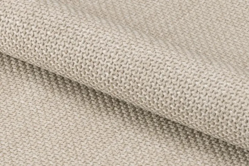 Sawako Spisestol & Kjøkkenstol i Stoff med Metallben - Beige - Møbler - Stoler & lenestoler - Spisestuestoler & kjøkkenstoler