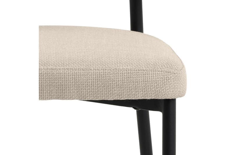 Sawako spisestol - Beige/svart - Møbler - Stoler & lenestoler - Spisestuestoler & kjøkkenstoler