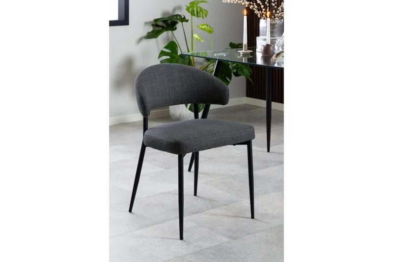 Sawako Spisestol - Grå - Møbler - Stoler & lenestoler - Spisestuestoler & kjøkkenstoler