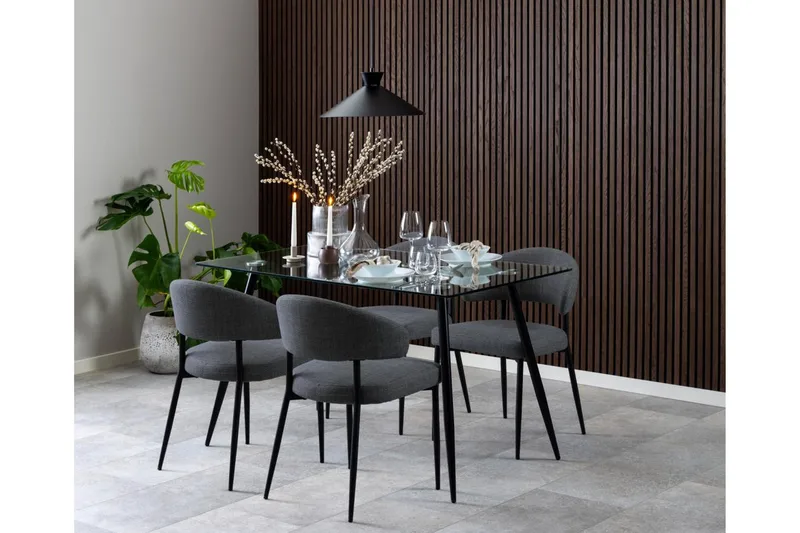 Sawako Spisestol - Grå - Møbler - Stoler & lenestoler - Spisestuestoler & kjøkkenstoler