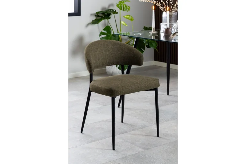 Sawako Spisestol - Grønn - Møbler - Stoler & lenestoler - Spisestuestoler & kjøkkenstoler