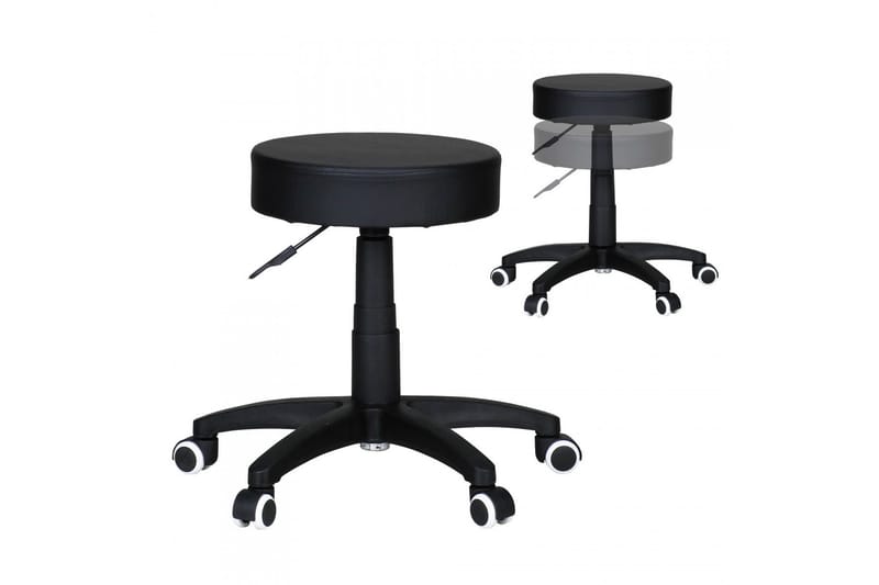 Sessums Sittepuff - Svart - Møbler - Stoler & lenestoler - Krakk