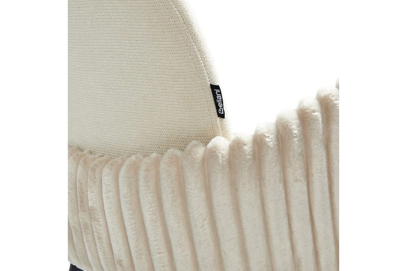 Sett med 2 barstoler Amity - Lys beige, svart - Møbler - Stoler & lenestoler - Barstoler