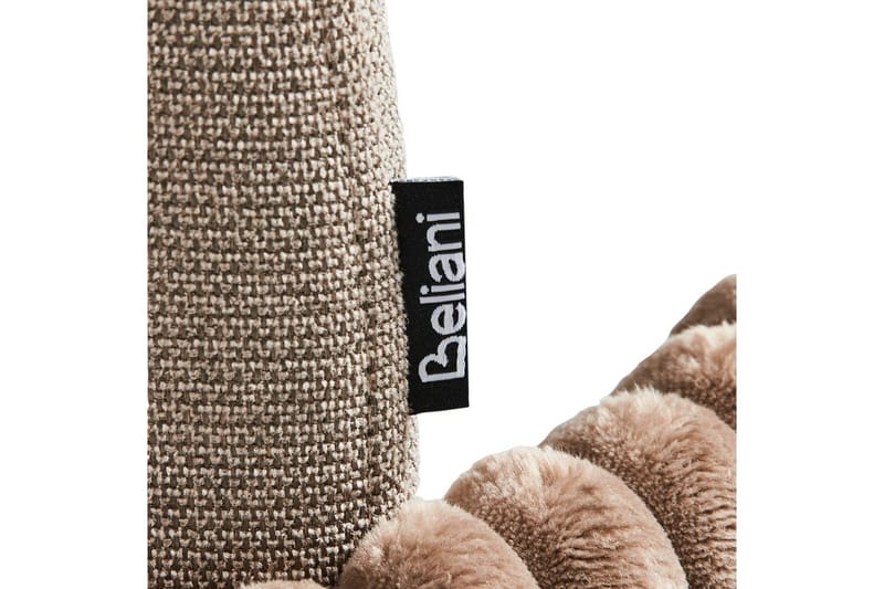 Sett med 2 barstoler Amity - Taupe, svart, brun - Møbler - Stoler & lenestoler - Barstoler