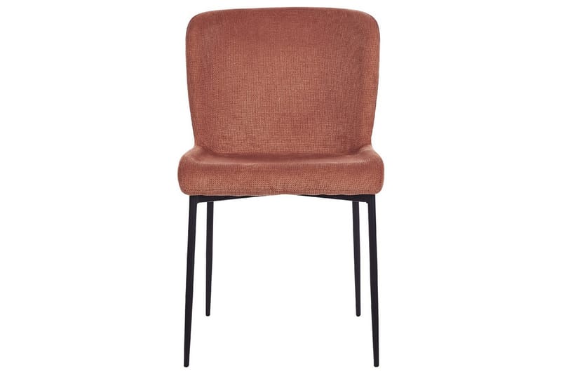 Sett med 2 spisestoler Ada - Brun, Svart - Møbler - Stoler & lenestoler - Spisestuestoler & kjøkkenstoler