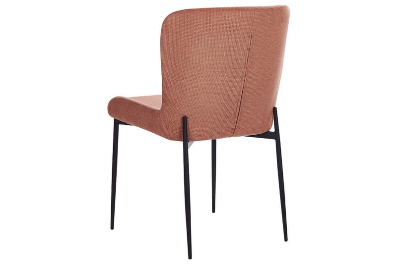 Sett med 2 spisestoler Ada - Brun, Svart - Møbler - Stoler & lenestoler - Spisestuestoler & kjøkkenstoler