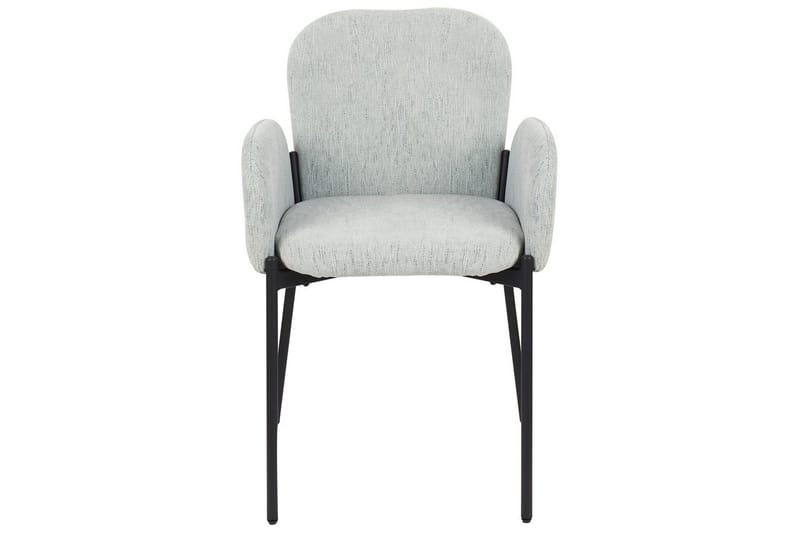 Sett med 2 spisestoler Albee - Mintgrønn, Svart - Møbler - Stoler & lenestoler - Spisestuestoler & kjøkkenstoler