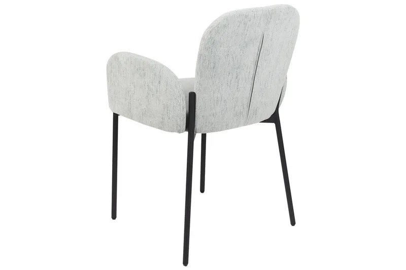 Sett med 2 spisestoler Albee - Mintgrønn, Svart - Møbler - Stoler & lenestoler - Spisestuestoler & kjøkkenstoler