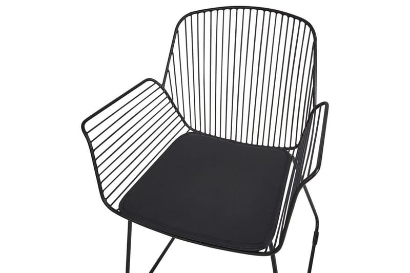 Sett med 2 spisestoler Appleton - Svart - Møbler - Stoler & lenestoler - Spisestuestoler & kjøkkenstoler