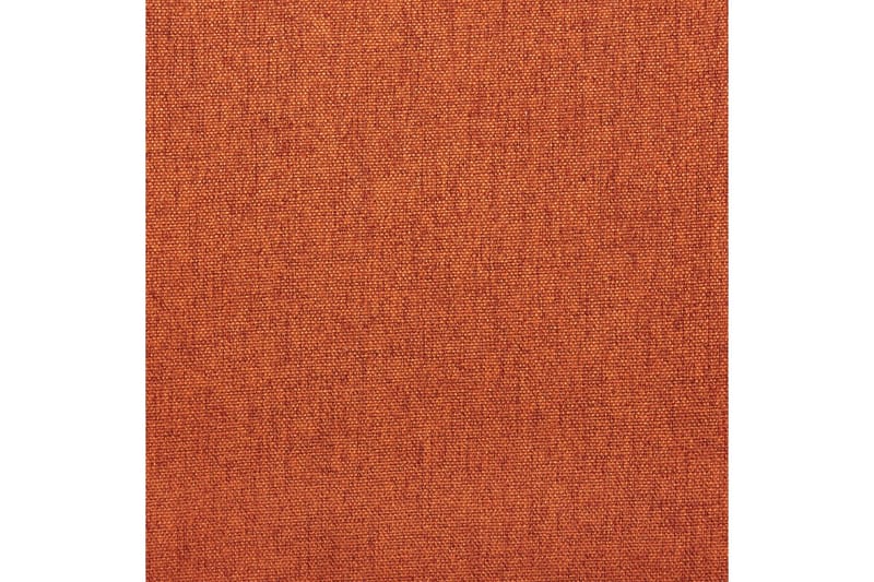 Sett med 2 spisestoler Elko - Oransje, svart - Møbler - Stoler & lenestoler - Spisestuestoler & kjøkkenstoler