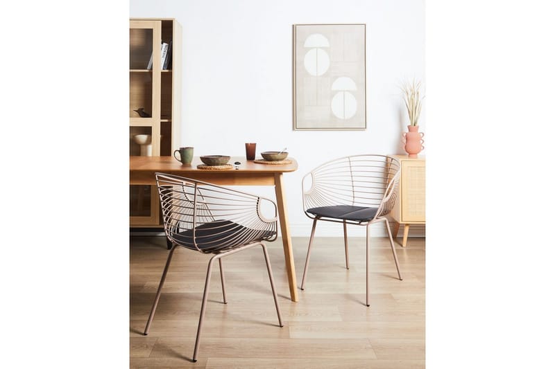 Sett med 2 spisestoler Hoback - Møbler - Stoler & lenestoler - Spisestuestoler & kjøkkenstoler