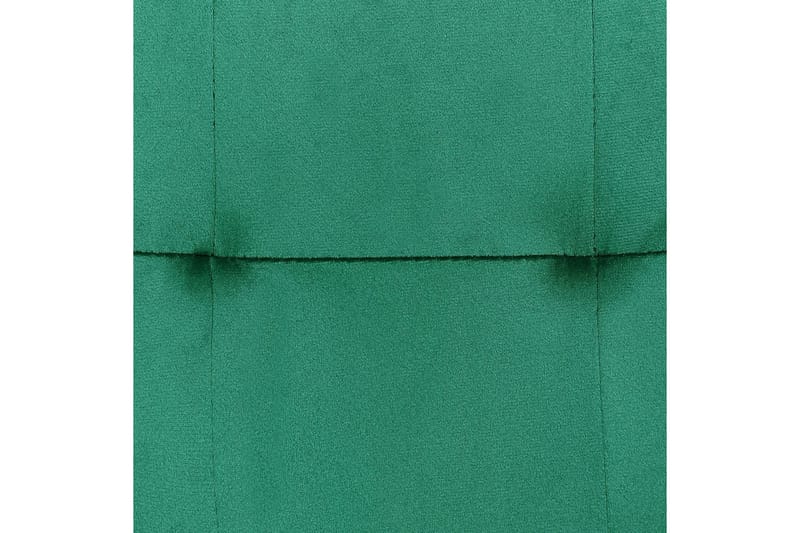 Sett med 2 spisestoler Jasmin - Grønn, Svart, Grønn, svart - Møbler - Stoler & lenestoler - Spisestuestoler & kjøkkenstoler