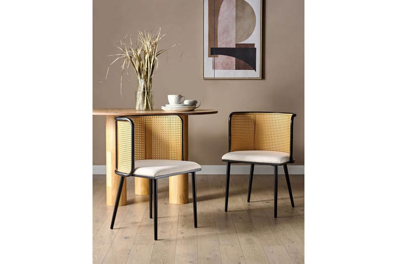 Sett med 2 spisestoler Kobuk - Møbler - Stoler & lenestoler - Spisestuestoler & kjøkkenstoler