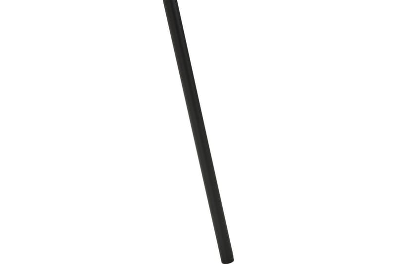 Sett med 2 spisestoler Luana - Beige, svart/Kunstlær - Møbler - Stoler & lenestoler - Spisestuestoler & kjøkkenstoler