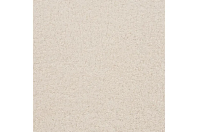 Sett med 2 spisestoler Luana - Hvit, Svart/Bouclé - Møbler - Stoler & lenestoler - Spisestuestoler & kjøkkenstoler