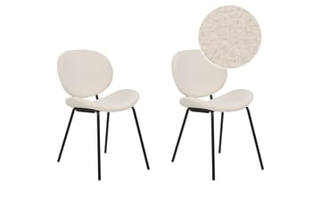 Sett med 2 spisestoler Luana