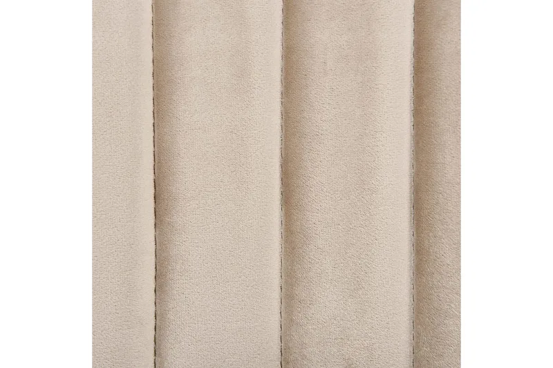 Sett med 2 spisestoler Mariposa - Beige, svart/Fløyel - Møbler - Stoler & lenestoler - Spisestuestoler & kjøkkenstoler