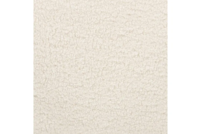 Sett med 2 spisestoler Mariposa - Hvit, Svart/Bouclé - Møbler - Stoler & lenestoler - Spisestuestoler & kjøkkenstoler