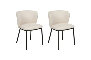 Sett med 2 spisestoler Mina