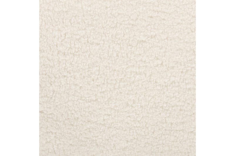 Sett med 2 spisestoler Mina - Hvit, Svart/Bouclé - Møbler - Stoler & lenestoler - Spisestuestoler & kjøkkenstoler