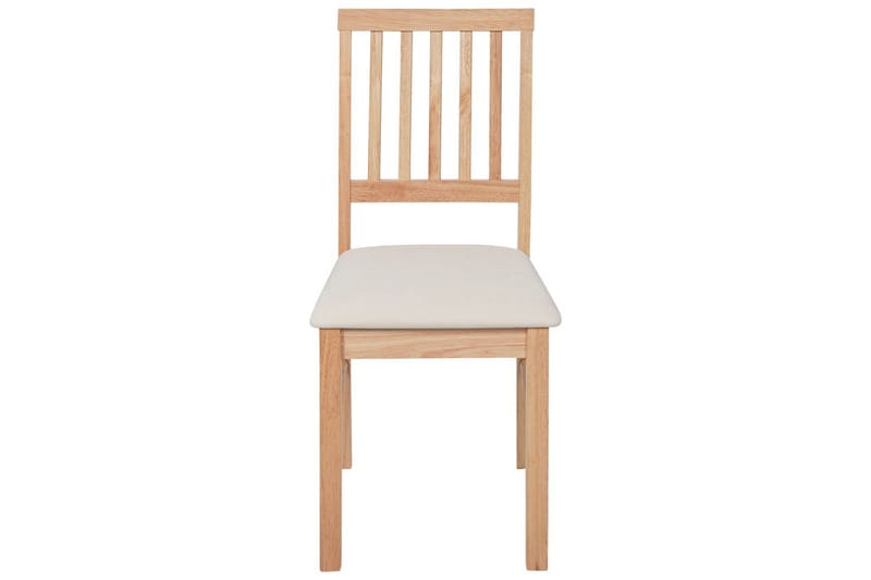 Sett med 2 spisestoler Orono - Lyst tre, beige - Møbler - Stoler & lenestoler - Spisestuestoler & kjøkkenstoler