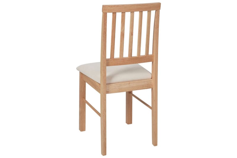 Sett med 2 spisestoler Orono - Lyst tre, beige - Møbler - Stoler & lenestoler - Spisestuestoler & kjøkkenstoler