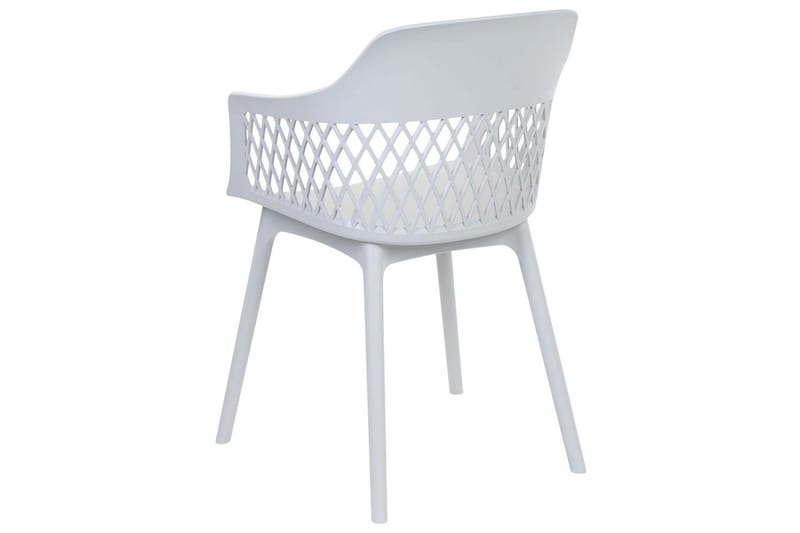 Sett med 2 spisestuestoler Almira - Grå - Møbler - Stoler & lenestoler - Spisestuestoler & kjøkkenstoler