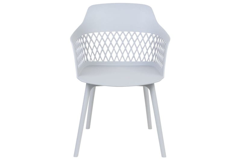 Sett med 2 spisestuestoler Almira - Grå - Møbler - Stoler & lenestoler - Spisestuestoler & kjøkkenstoler