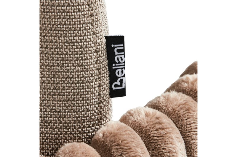 Sett med 2 spisestuestoler Amity - Beige, svart, brun - Møbler - Stoler & lenestoler - Spisestuestoler & kjøkkenstoler