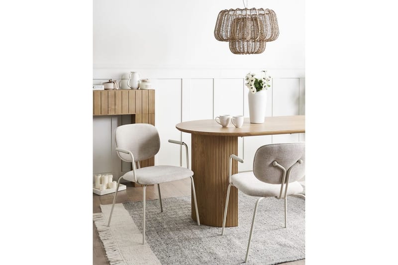 Sett med 2 spisestuestoler Carille - Møbler - Stoler & lenestoler - Spisestuestoler & kjøkkenstoler