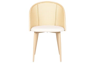 Sett med 2 spisestuestoler Cornell - Lyst tre, beige - Møbler - Stoler & lenestoler - Spisestuestoler & kjøkkenstoler