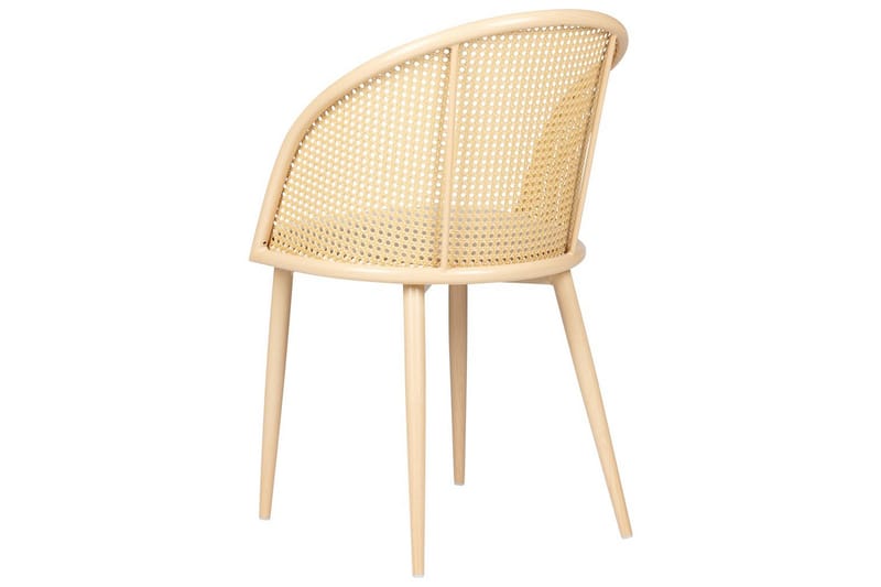 Sett med 2 spisestuestoler Cornell - Lyst tre, beige - Møbler - Stoler & lenestoler - Spisestuestoler & kjøkkenstoler