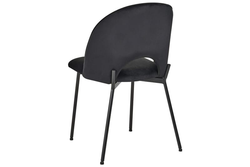 Sett med 2 spisestuestoler Covelo - Svart - Møbler - Stoler & lenestoler - Spisestuestoler & kjøkkenstoler