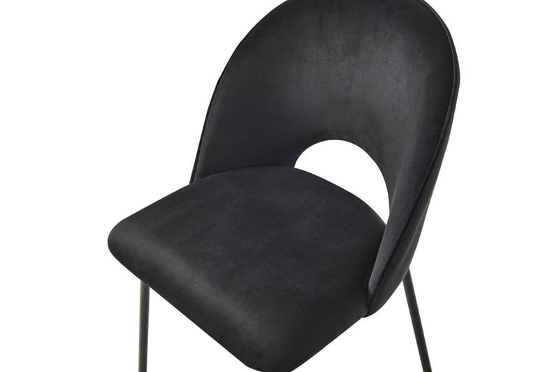 Sett med 2 spisestuestoler Covelo - Svart - Møbler - Stoler & lenestoler - Spisestuestoler & kjøkkenstoler