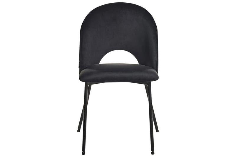 Sett med 2 spisestuestoler Covelo - Svart - Møbler - Stoler & lenestoler - Spisestuestoler & kjøkkenstoler