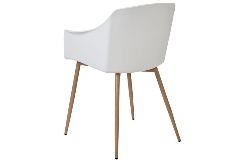 Sett med 2 spisestuestoler Fonda ll - Hvit, lyst tre - Møbler - Stoler & lenestoler - Spisestuestoler & kjøkkenstoler
