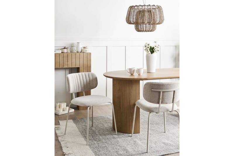 Sett med 2 spisestuestoler Irins - Møbler - Stoler & lenestoler - Spisestuestoler & kjøkkenstoler