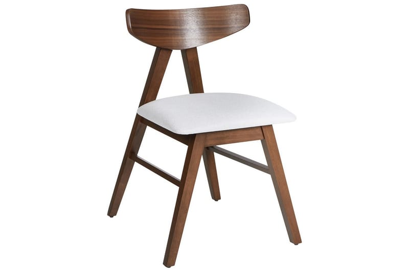 Sett med 2 spisestuestoler Lacota - Brun, grå - Møbler - Stoler & lenestoler - Spisestuestoler & kjøkkenstoler