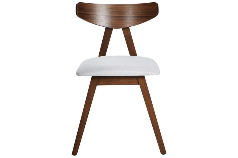 Sett med 2 spisestuestoler Lacota - Brun, grå - Møbler - Stoler & lenestoler - Spisestuestoler & kjøkkenstoler