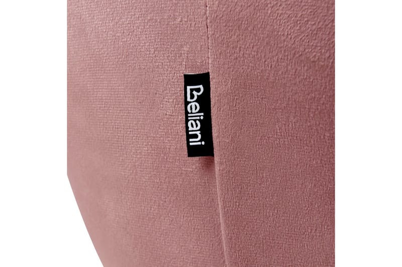 Sett med 2 spisestuestoler Loverna - Rosa, Gull/Fløyel, Rosa, gull/fløyel, Rosa, gull/Sateng - Møbler - Stoler & lenestoler - Spisestuestoler & kjøkkenstoler