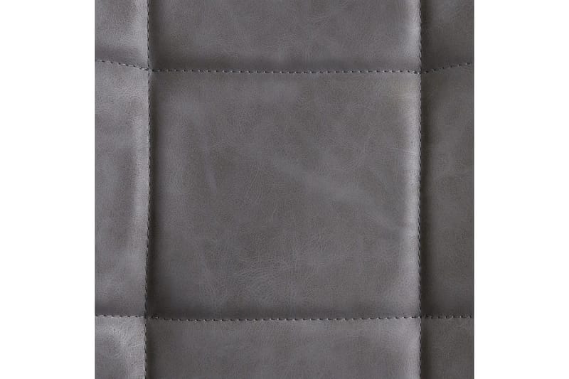 Sett med 2 spisestuestoler Melrose - Grå, svart - Møbler - Stoler & lenestoler - Spisestuestoler & kjøkkenstoler