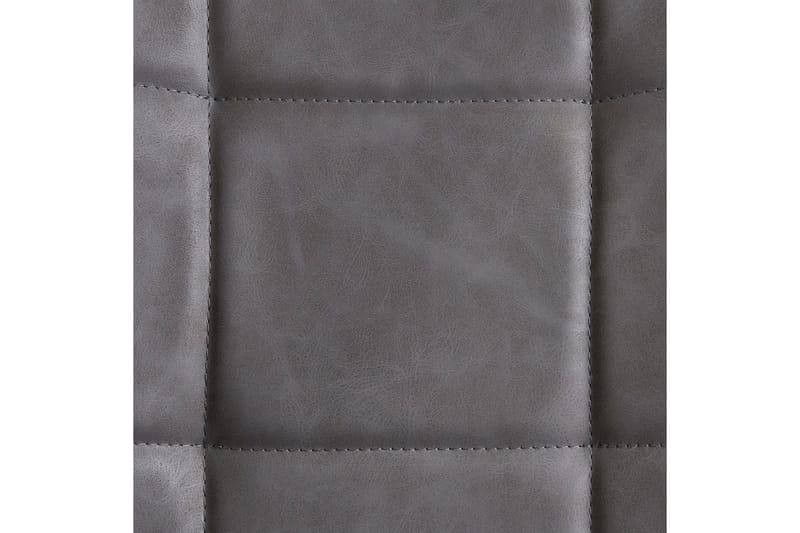 Sett med 2 spisestuestoler Melrose - Grå, svart - Møbler - Stoler & lenestoler - Spisestuestoler & kjøkkenstoler