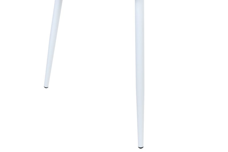 Sett med 2 spisestuestoler Nashua ll - Hvit - Møbler - Stoler & lenestoler - Spisestuestoler & kjøkkenstoler