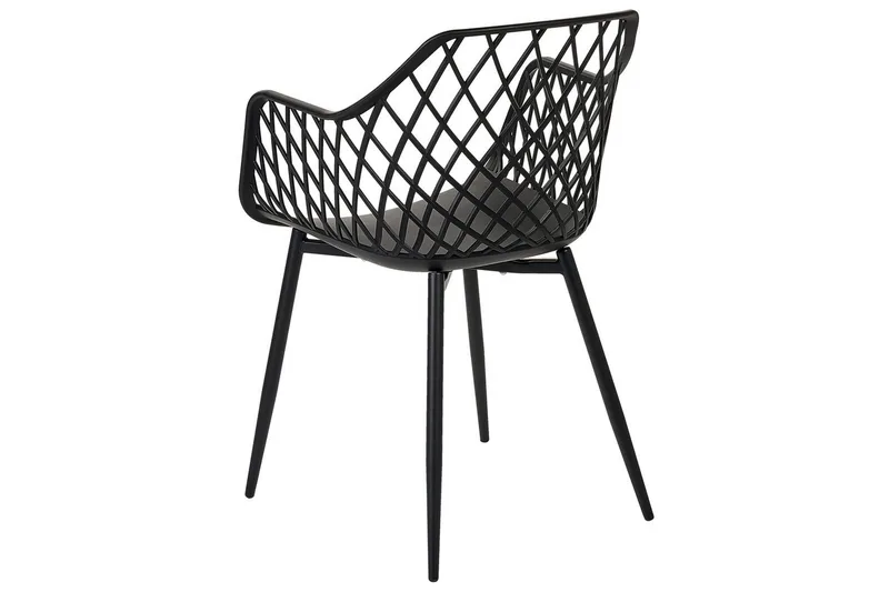 Sett med 2 spisestuestoler Nashua ll - Svart - Møbler - Stoler & lenestoler - Spisestuestoler & kjøkkenstoler