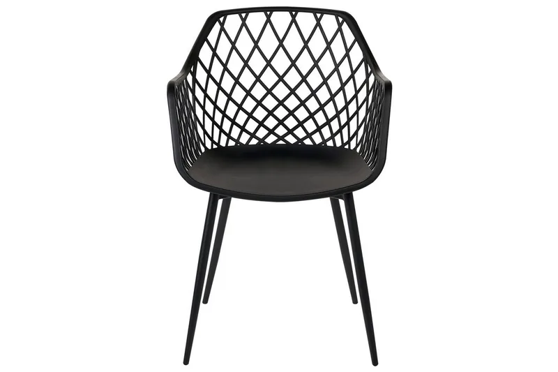 Sett med 2 spisestuestoler Nashua ll - Svart - Møbler - Stoler & lenestoler - Spisestuestoler & kjøkkenstoler