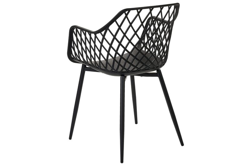 Sett med 2 spisestuestoler Nashua ll - Svart - Møbler - Stoler & lenestoler - Spisestuestoler & kjøkkenstoler