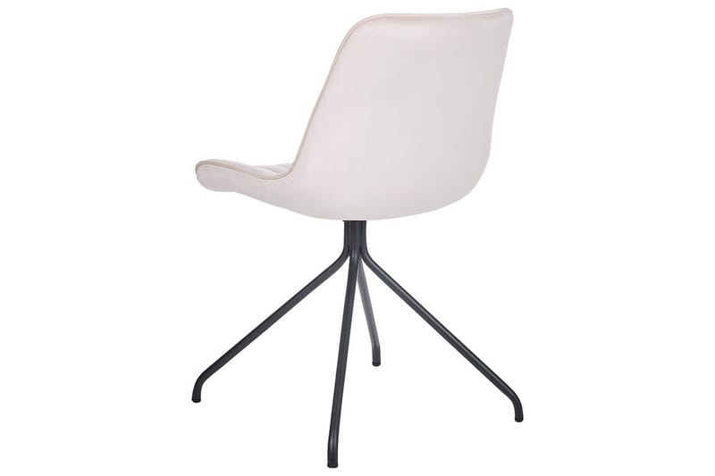 Sett med 2 spisestuestoler Navasota - Beige - Møbler - Stoler & lenestoler - Spisestuestoler & kjøkkenstoler