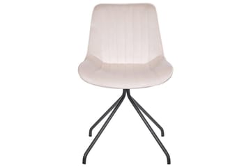 Sett med 2 spisestuestoler Navasota - Beige - Møbler - Stoler & lenestoler - Spisestuestoler & kjøkkenstoler